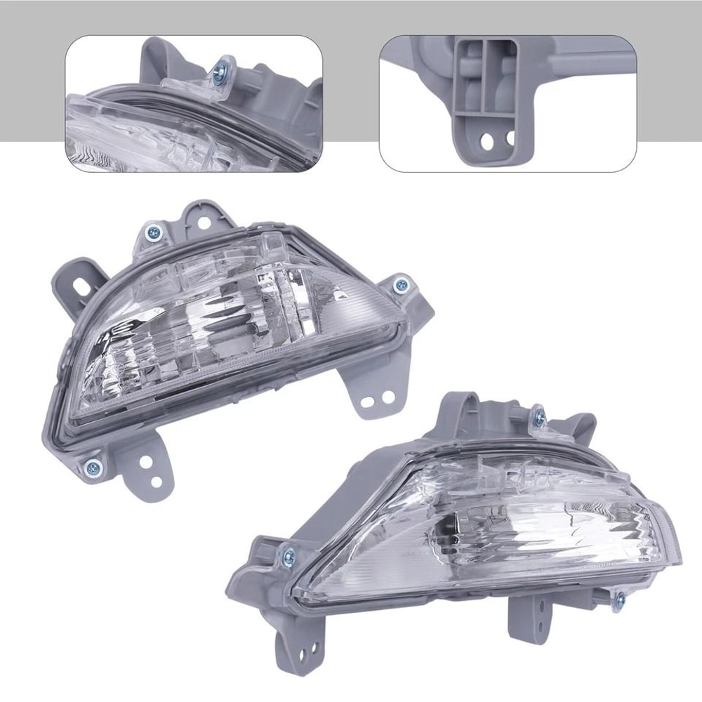 Mazda Turn Signal Lights Pair Front Bumper Halogen Lamps 5
