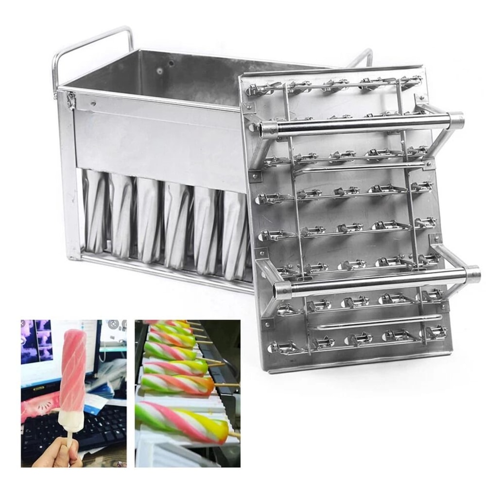 Cavity Stainless Steel Popsicle Mold For Homemade Ice Pops 1