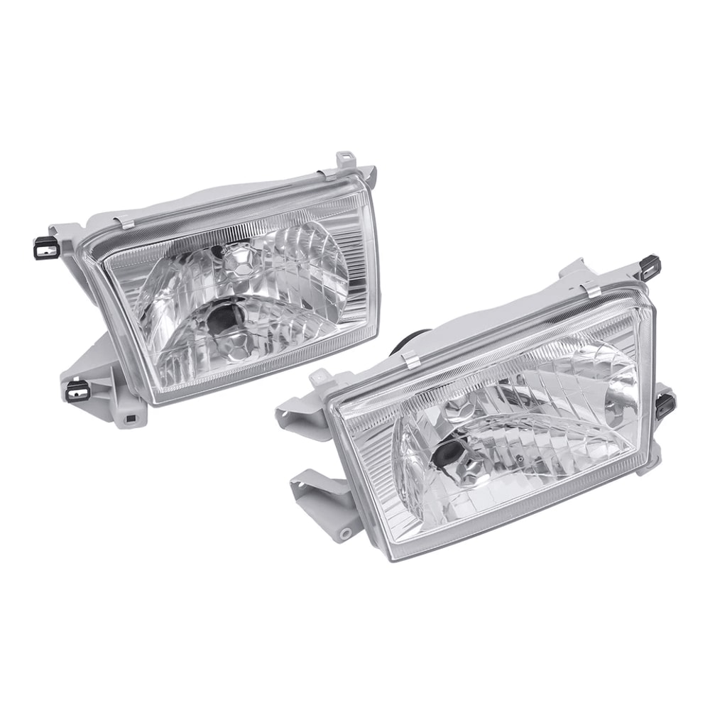 Toyota Runner Headlights Projector Style White Housing Pair 0
