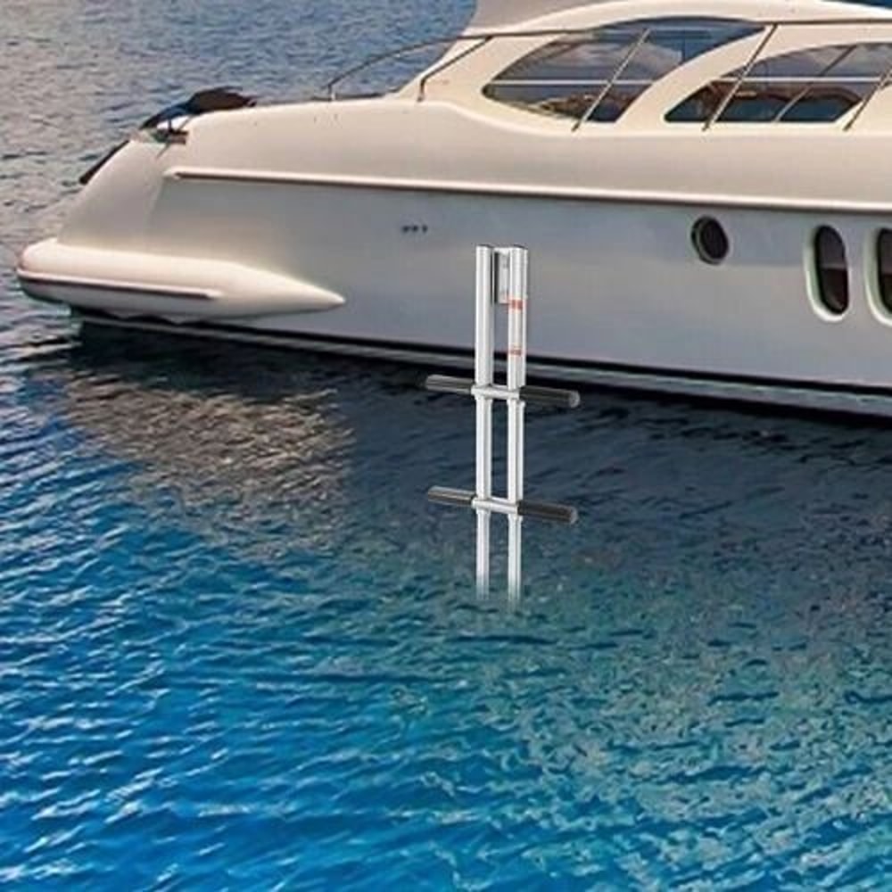 Step Telescopic Stainless Steel Boat Pool Ladder Capacity 2