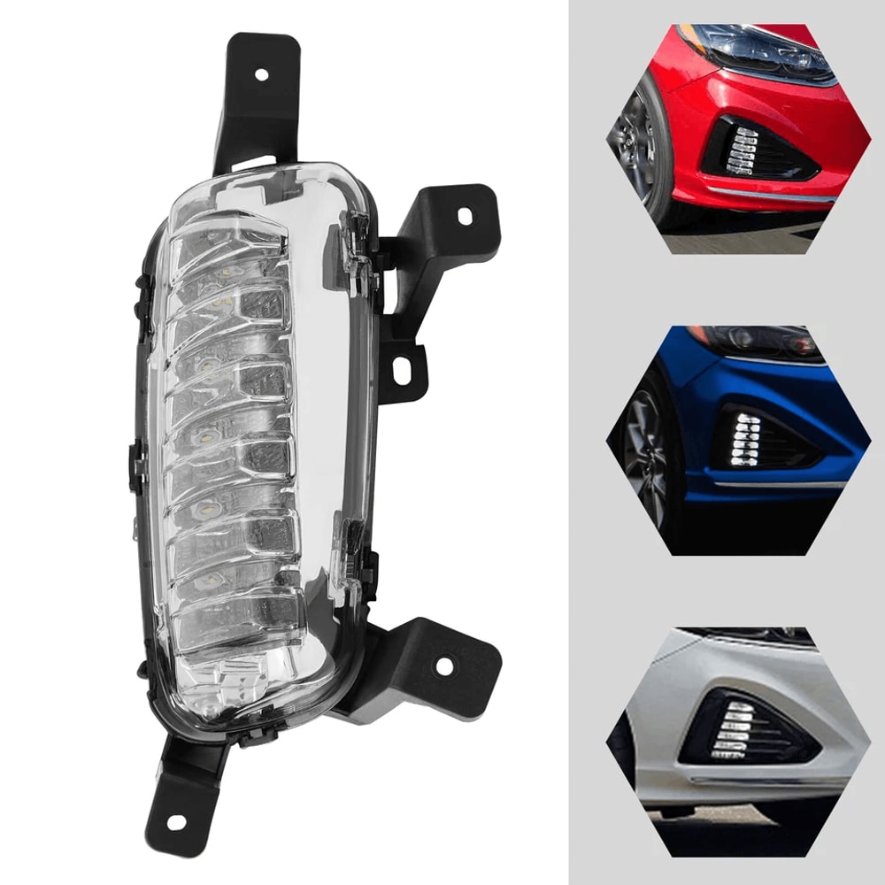 Hyundai Sonata Passenger RH LED Driving Light Headlamp Assembly 7