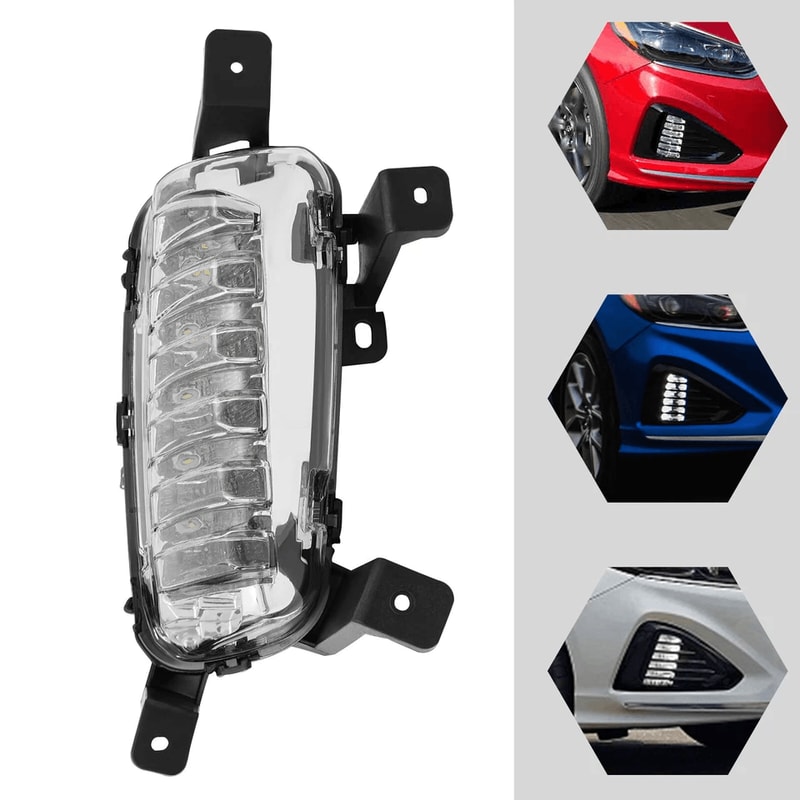 Hyundai Sonata Passenger RH LED Driving Light Headlamp Assembly 7