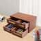 Wooden Desk Organizer With Drawers Drawer Desktop Storage Cabinet 1