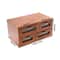 Wooden Desk Organizer With Drawers Drawer Desktop Storage Cabinet 2