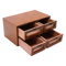 Wooden Desk Organizer With Drawers Drawer Desktop Storage Cabinet 5
