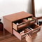 Wooden Desk Organizer With Drawers Drawer Desktop Storage Cabinet 6
