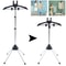 Adjustable Garment Hanger Drying Rack And Handheld Clothes Steamer Holder 6