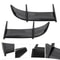 VW Golf MK6 GTI Carbon Style Rear Roof Spoiler Wing 1