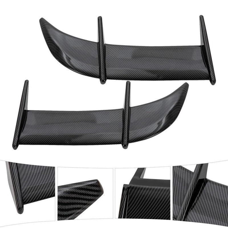 VW Golf MK6 GTI Carbon Style Rear Roof Spoiler Wing 1