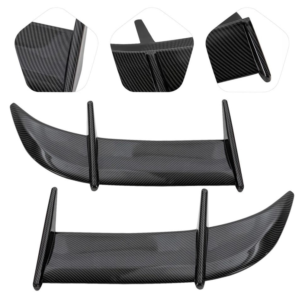 VW Golf MK6 GTI Carbon Style Rear Roof Spoiler Wing 2