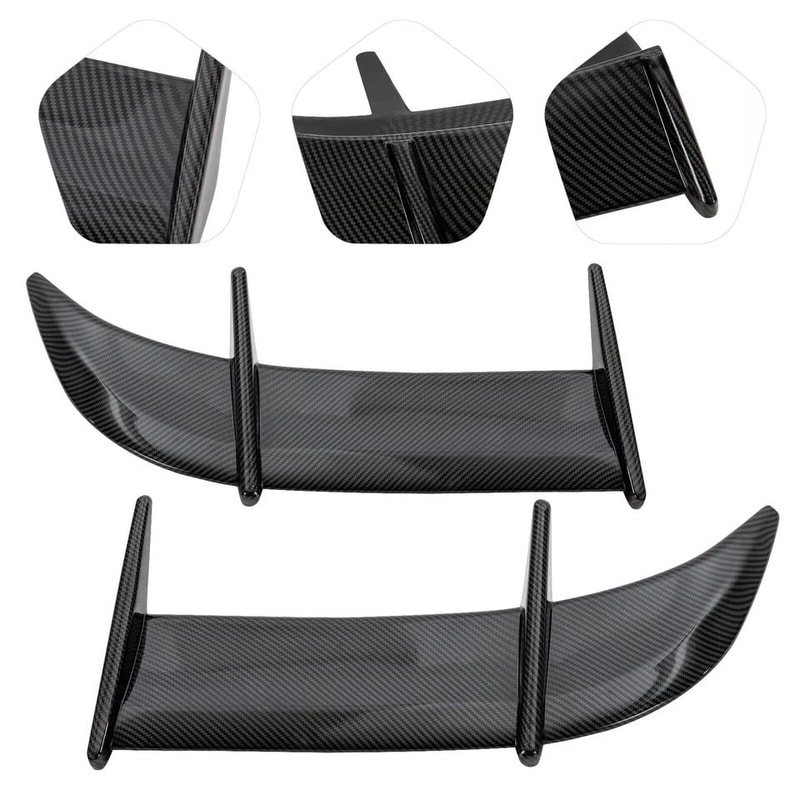 VW Golf MK6 GTI Carbon Style Rear Roof Spoiler Wing 2