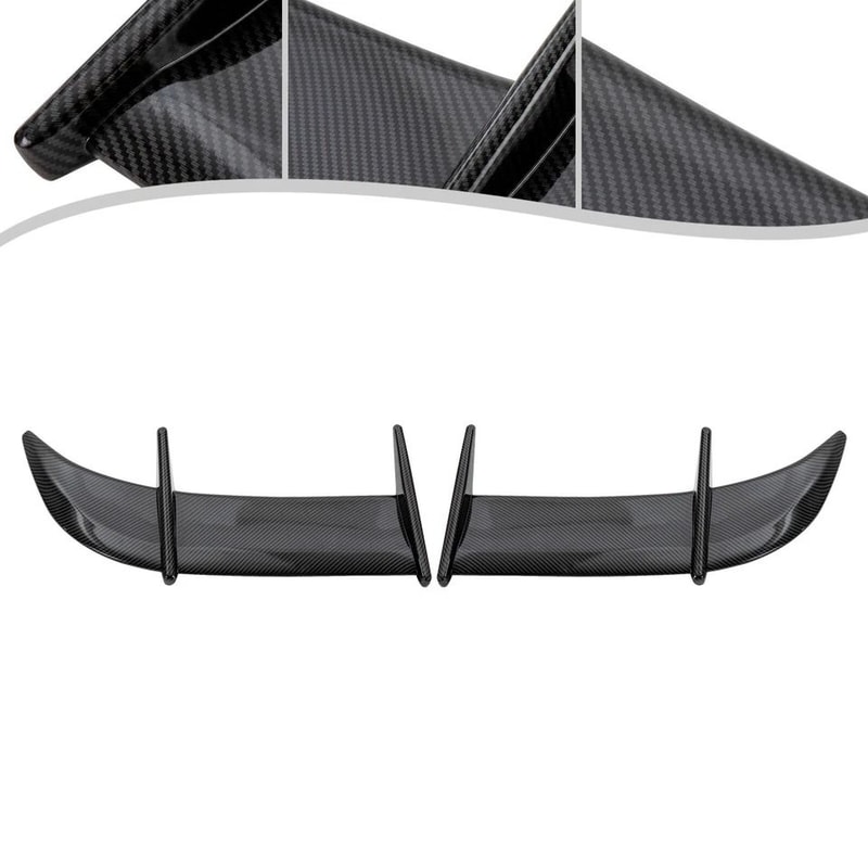 VW Golf MK6 GTI Carbon Style Rear Roof Spoiler Wing 4