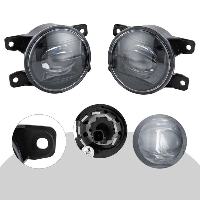 LED Fog Light Lamp Kit For Honda Civic Front Pair Replacement 0