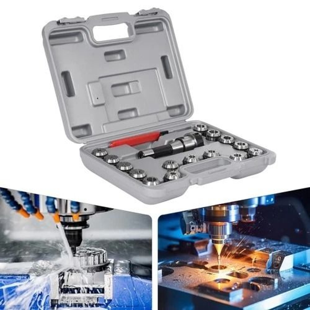 Collet Chuck Set With Precision Collets For Milling Machines 3