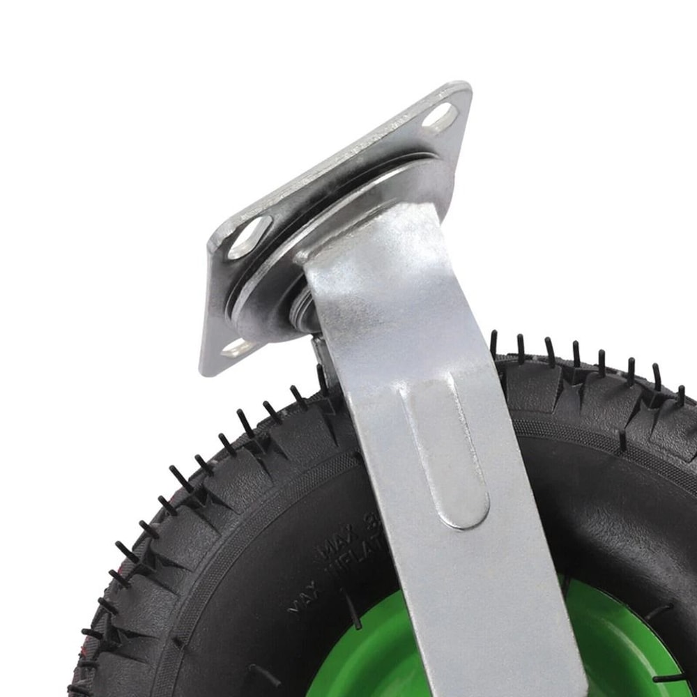 Pneumatic Wheels Heavy Duty Swivel Cart Casters 4