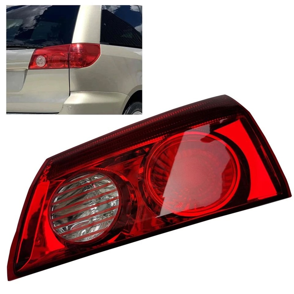 Toyota Sienna Right Inner Tail Light Passenger Side Tail Gate Assembly 5