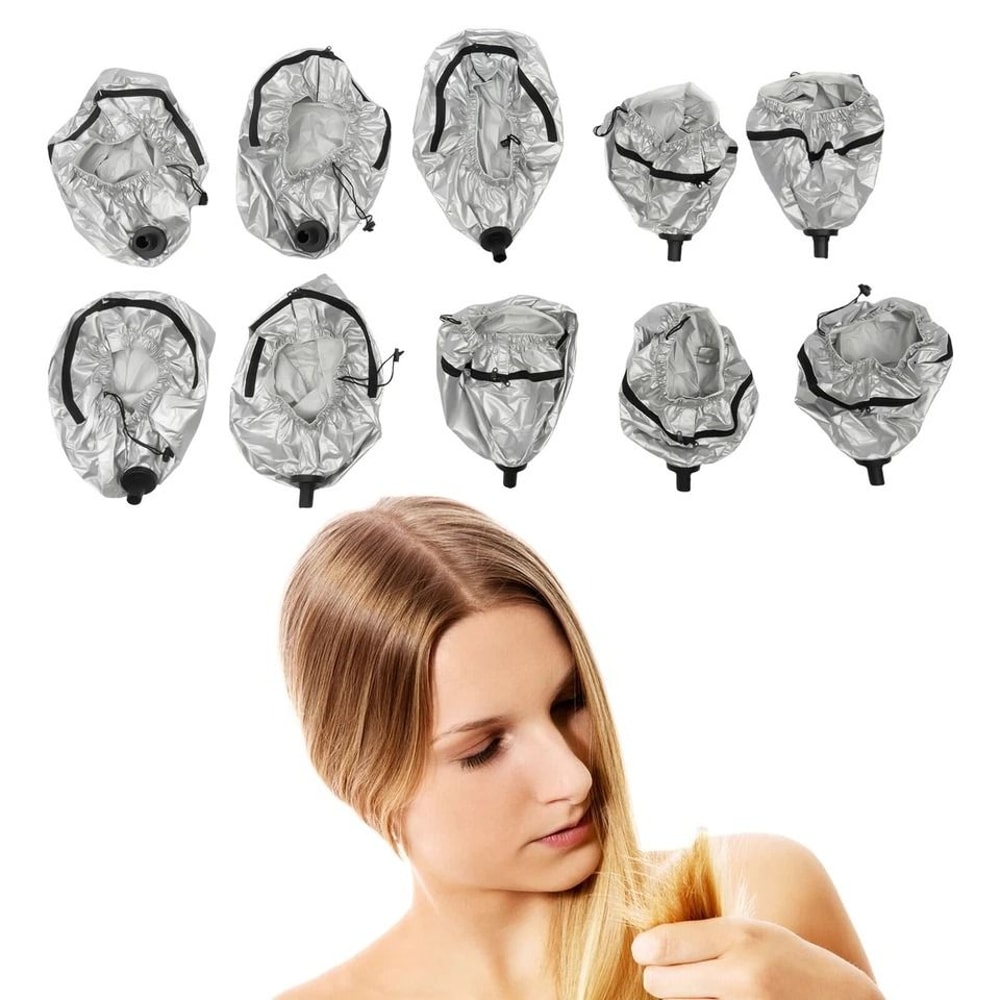 Nano Hair Steamer Cap Set For Deep Conditioning And Hair Coloring 3