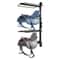 Tier Wall Mounted Steel Saddle Rack For Adjustable Horse Tack Storage 0