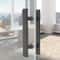 Matte Black Stainless Steel Sliding Door Handle For Barn Doors Cabinets And Closets 0