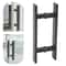 Matte Black Stainless Steel Sliding Door Handle For Barn Doors Cabinets And Closets 3