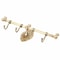 Vintage Brass Towel Rack With Wall Mounted Shelf 4