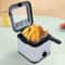 Compact Electric Deep Fryer With Basket Stainless Steel Fryer 2