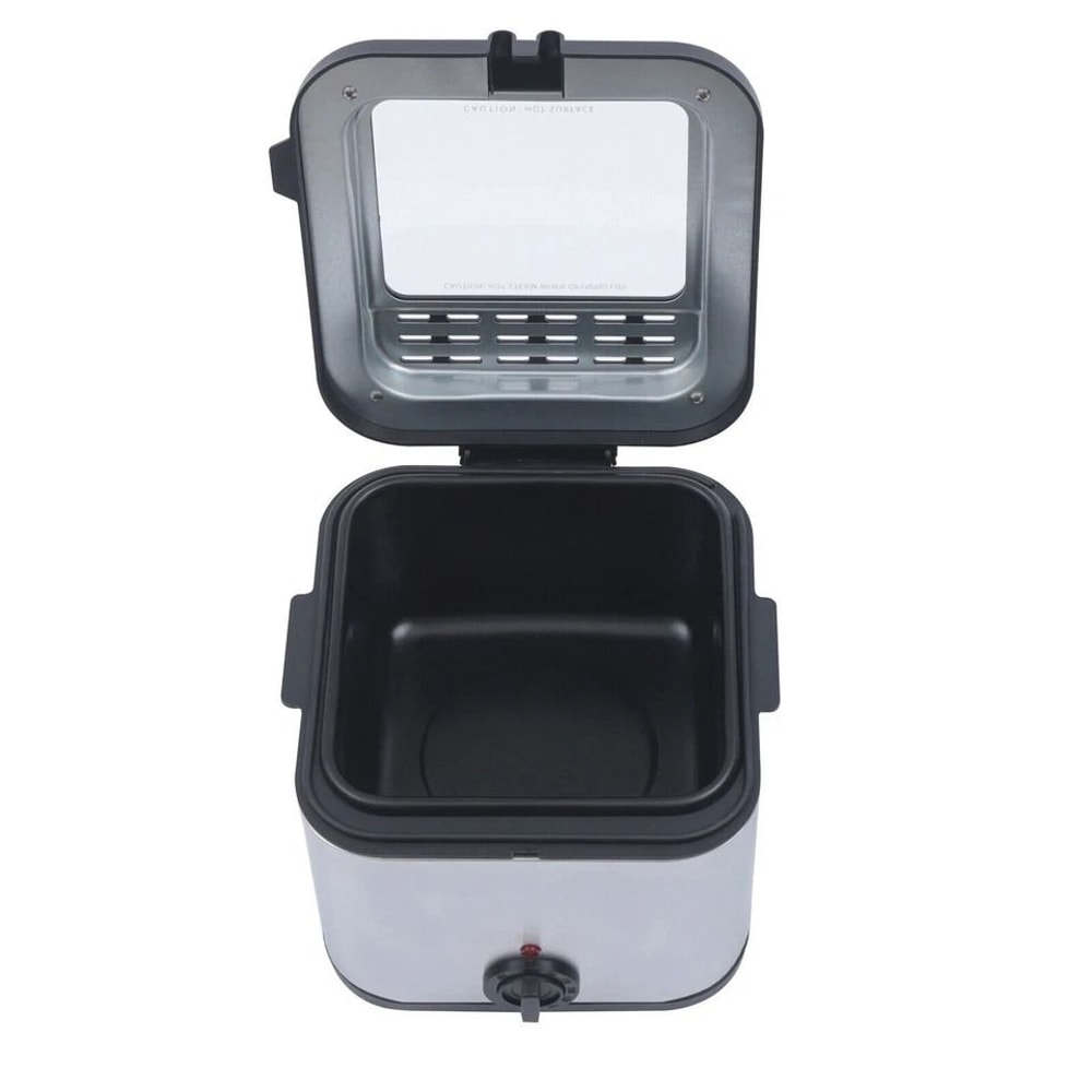 Compact Electric Deep Fryer With Basket Stainless Steel Fryer 5
