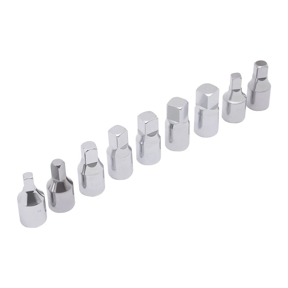 Oil Drain Plug Socket Set With Drive T Bar For Hex Square Sump Plugs 4