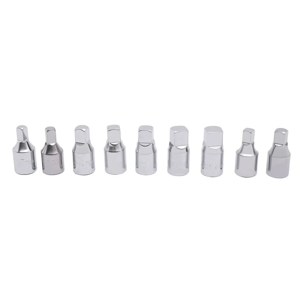 Oil Drain Plug Socket Set With Drive T Bar For Hex Square Sump Plugs 5