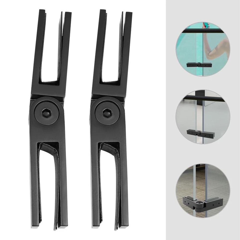 Glass Railing Clamp Set Adjustable Stainless Steel Glass Clamp For Panels 8