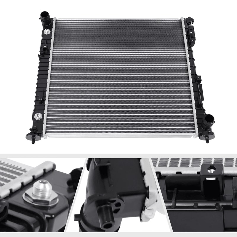 Radiator With Transmission Oil Cooler For Hyundai Santa Fe Kia Sorento 2