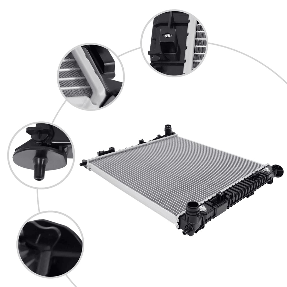Radiator With Transmission Oil Cooler For Hyundai Santa Fe Kia Sorento 3