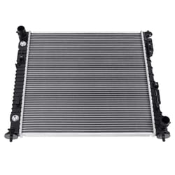 radiator with transmission oil cooler for hyundai santa fe kia sorento