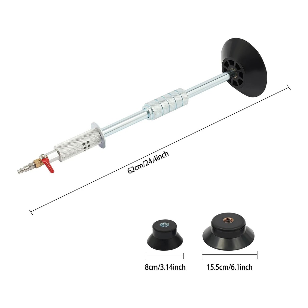 Air Pneumatic Dent Puller Slide Hammer Kit With Suction Cups For Auto Body Repair 1