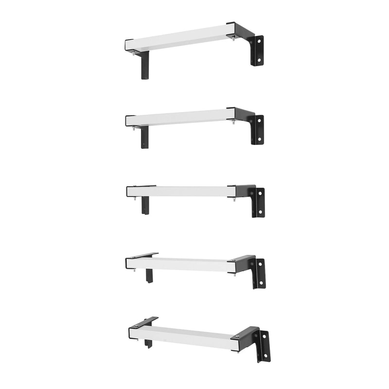 Adjustable Wall Mounted Window Well Egress Ladder For Basement Fire Escape 1