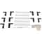Adjustable Wall Mounted Window Well Egress Ladder For Basement Fire Escape 2