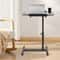 Adjustable Mobile Standing Desk Rolling Laptop Table For Bedside Work 6