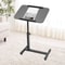 Adjustable Mobile Standing Desk Rolling Laptop Table For Bedside Work 0