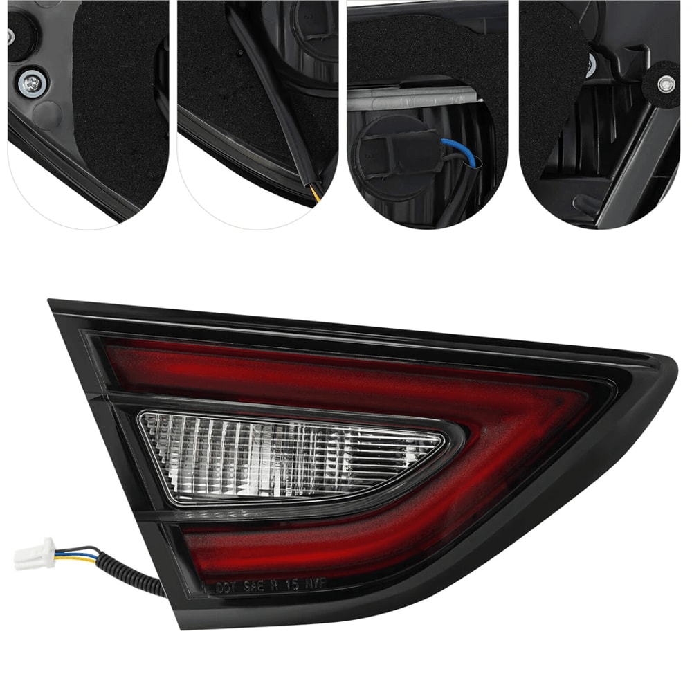 LED Left Inner Tail Light Assembly For Nissan Maxima Driver Rear Lamp 1