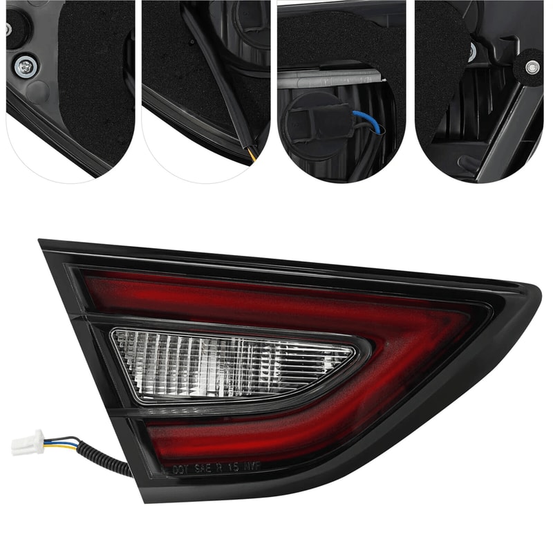 LED Left Inner Tail Light Assembly For Nissan Maxima Driver Rear Lamp 1