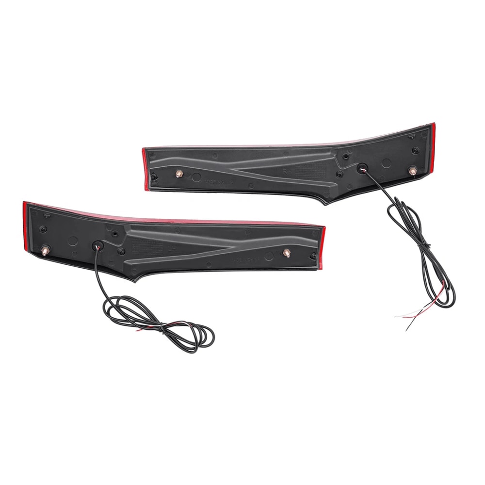 LED Rear Trunk Pillar Tail Lights Pair For Honda Fit Driver Passenger 2