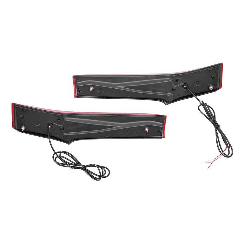 LED Rear Trunk Pillar Tail Lights Pair For Honda Fit Driver Passenger 2