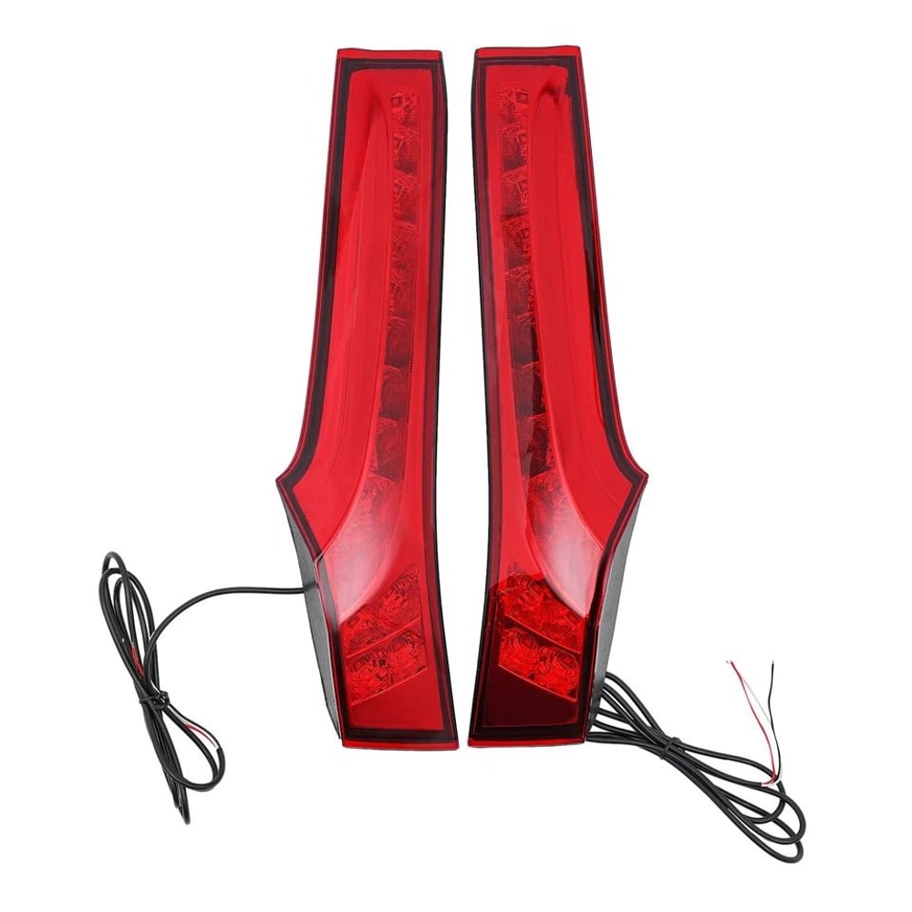 LED Rear Trunk Pillar Tail Lights Pair For Honda Fit Driver Passenger 4