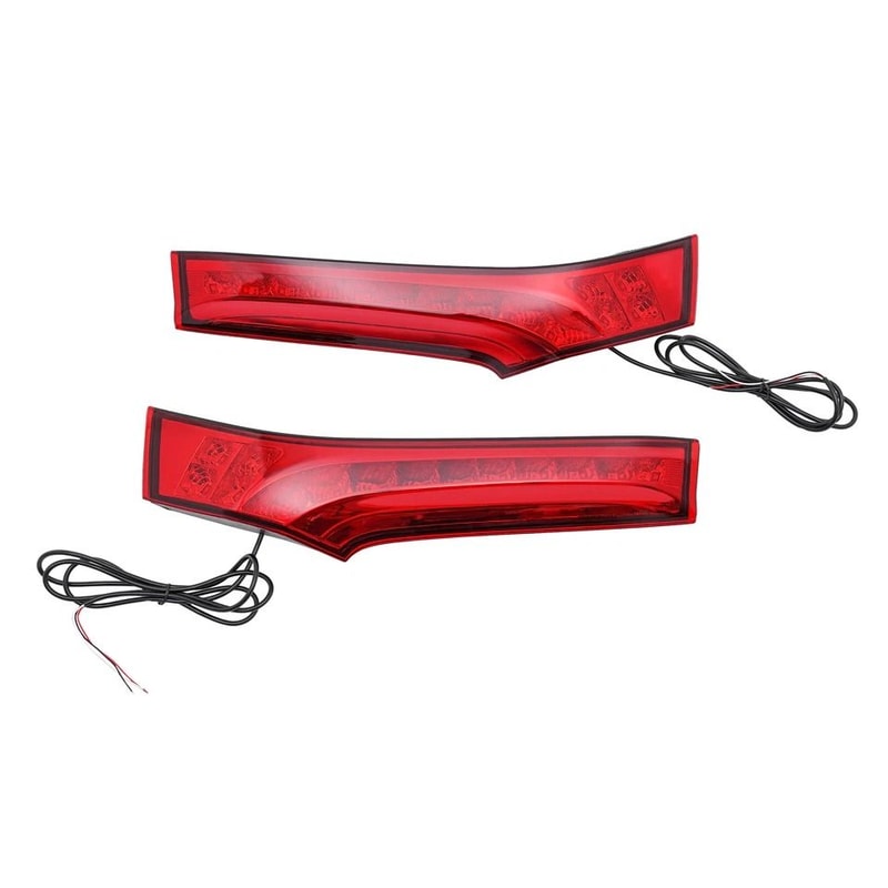 LED Rear Trunk Pillar Tail Lights Pair For Honda Fit Driver Passenger 7