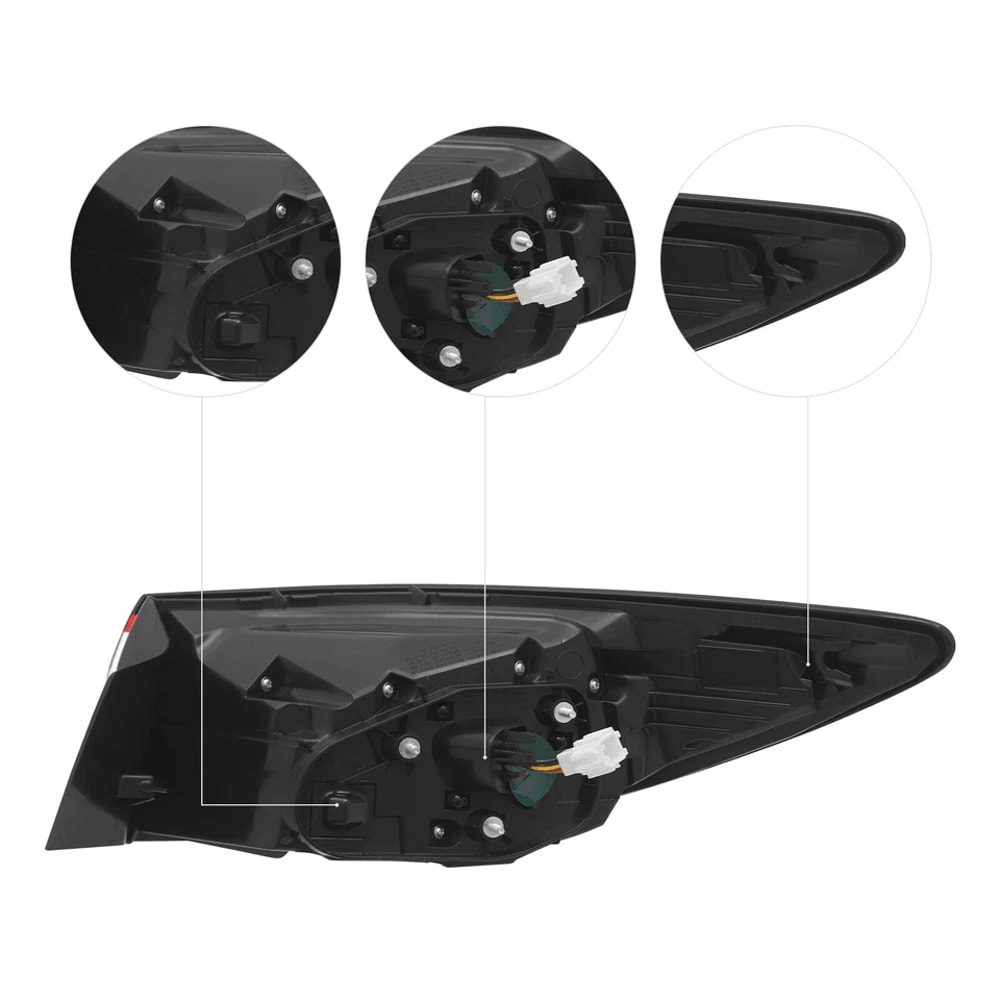 LED Left Outer Taillight For Mazda Atenza Driver Side Rear Lamp 2