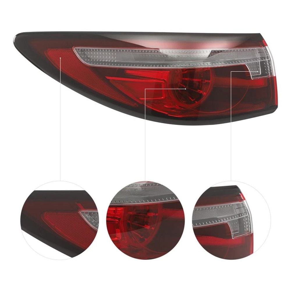 LED Left Outer Taillight For Mazda Atenza Driver Side Rear Lamp 4