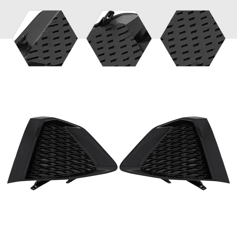 Nissan Maxima Front Bumper Fog Light Cover Pair 1