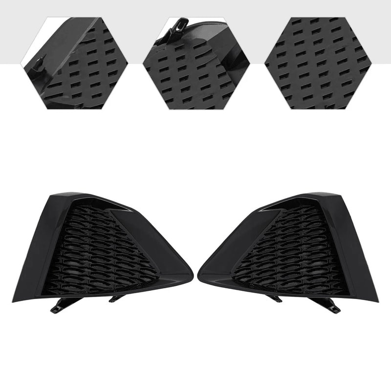 Nissan Maxima Front Bumper Fog Light Cover Pair 1