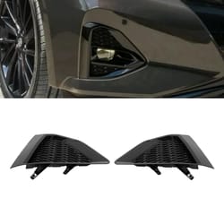 nissan maxima front bumper fog light cover pair