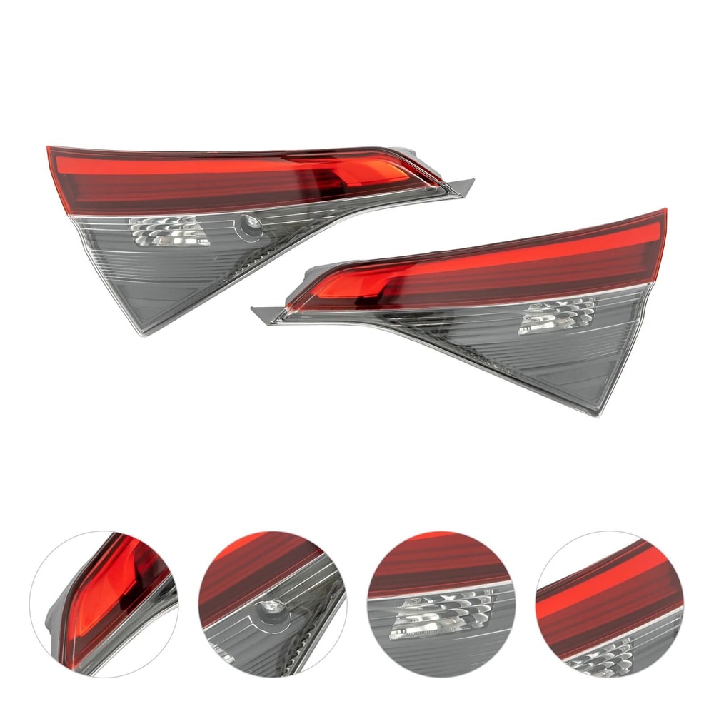Honda Civic Inner Tail Lights Halogen Rear Lamp Pair 1